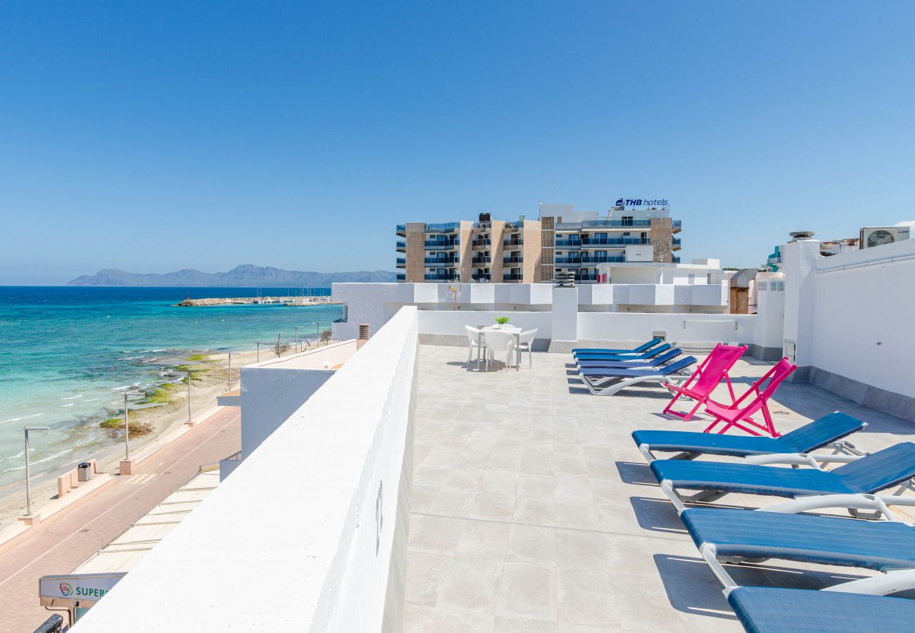 Apartment in Can Picafort - Yourhouse Blau Blue 2.3